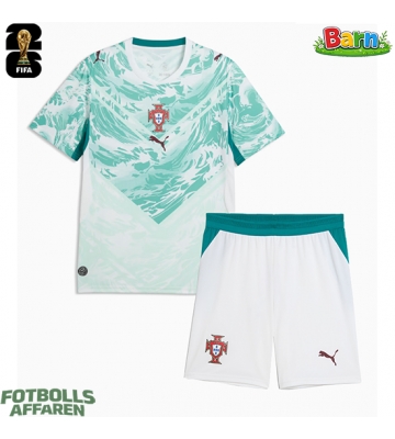 Portugal Bortaställ Barn VM 2026 Kortärmad (+ Korta byxor)
